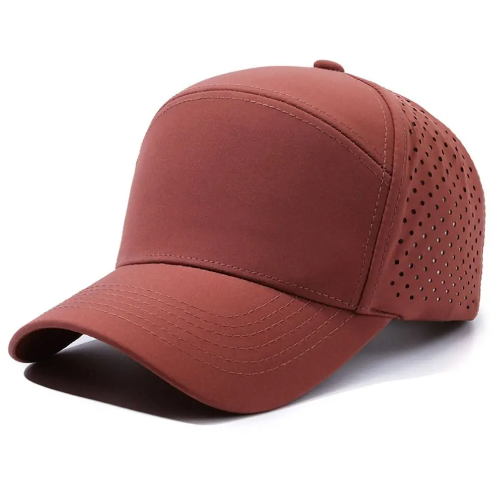 New Fashion Fast Dry Baseball Cap Breathable Women Men Cotton Snapback Caps Mesh Caps Sun Protection Duck Tongue Cap