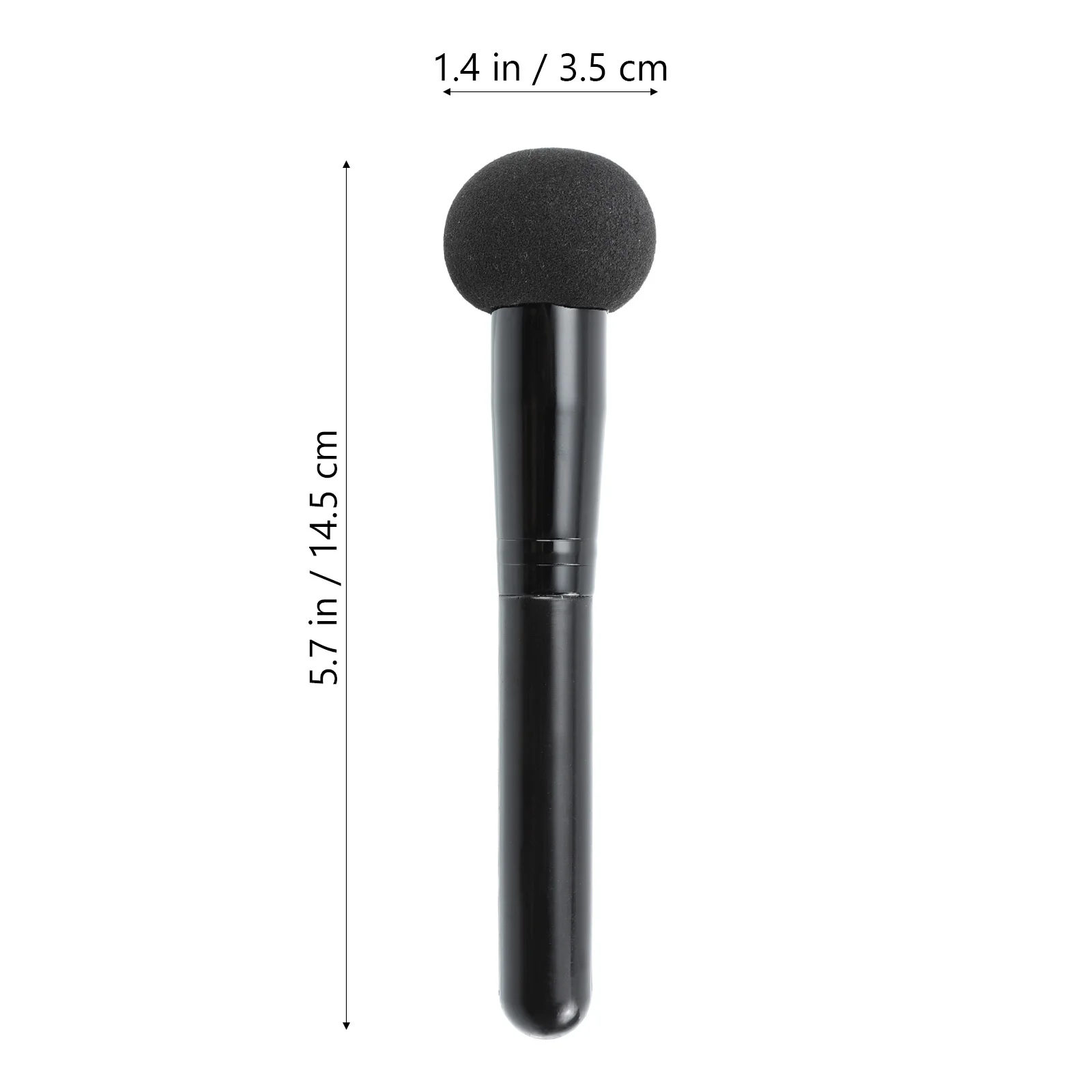 4 stuks make-up paddestoelvorm foundation blush markeerstift nat droog gebruik draagbare bladerdeegborstel cosmetica bladerdeegset