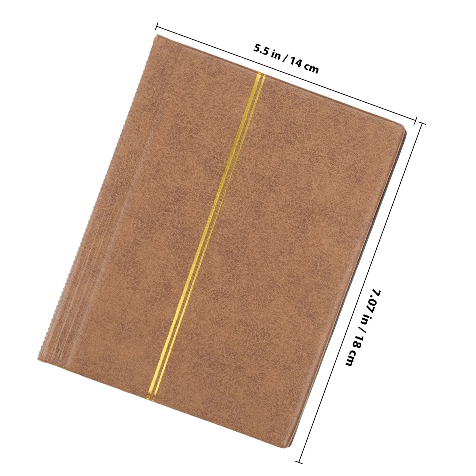 Coin Collection Album Premium Hard Cover Transparent Pages for Safe Storage and Organization Portable Coin Holder for Collectors