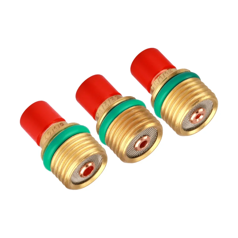Collect Body Short Gas Lens Glass Cup Transparent Porcelain Nozzle 2HSGS Gasket Kit for TIG Welding Torch WP9 WP20 Accessories