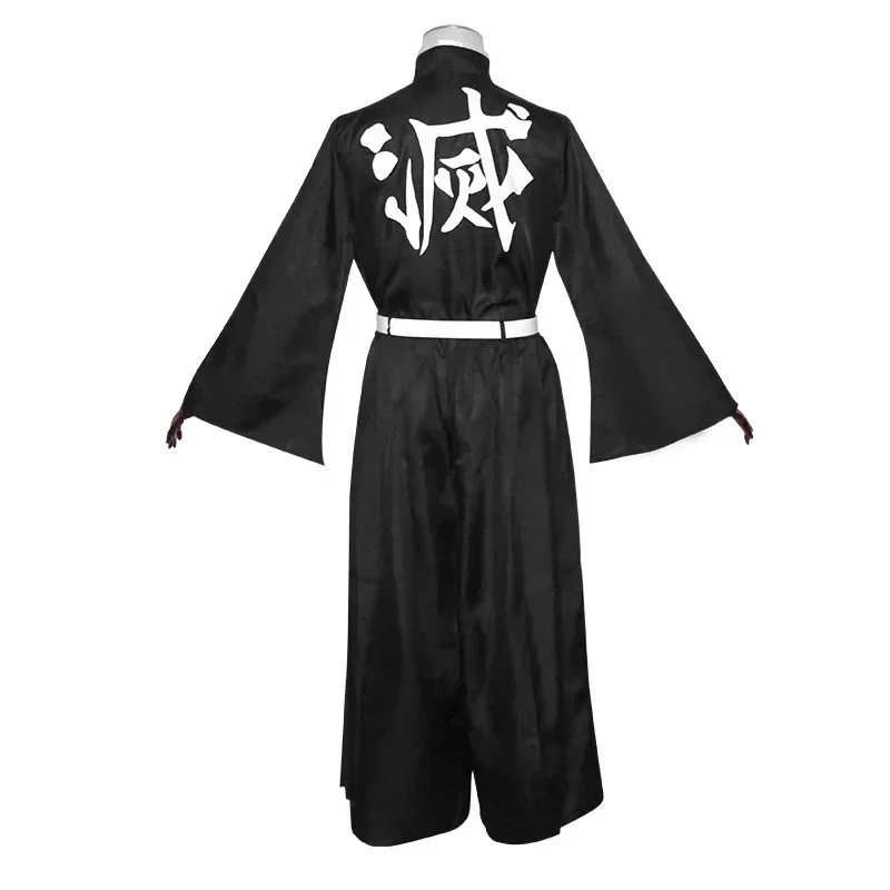 Disfraz de Cosplay Anime Kimetsu No Yaiba Tokitou Muichirou Uniforme Kisatsutai Peluca Halloween Adulto Niño 2