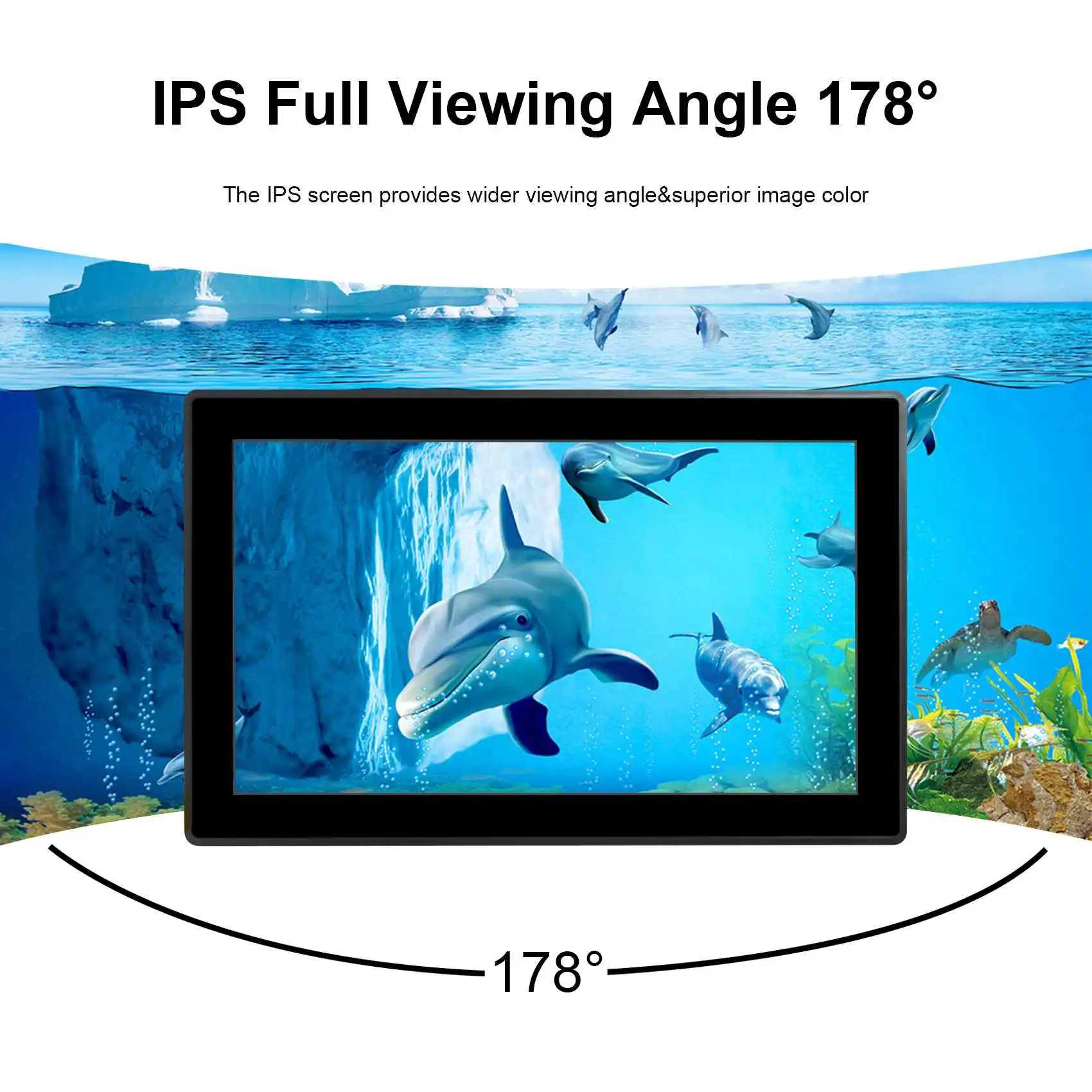 11.6inch 1920x1080 IP65 Capacitive Touch Display,IP65 Industrial Monitor