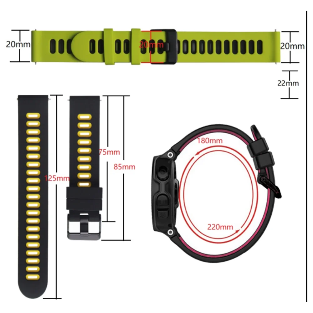 لينة سيليكون حزام ل ساعة ذكية القطبية فانتاج م M2 معصمه ل القطبية إشعال 2/توحيد/حصى X / X برو الرياضة سوار الفرقة