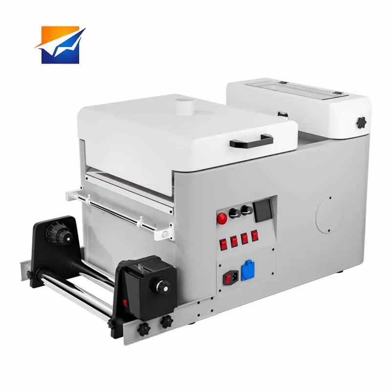 Direct To Film T-shirt Digital Printing Machine 30cm XP600 Print Head DTF Printer PET Film Machine With Shaker And Dryer