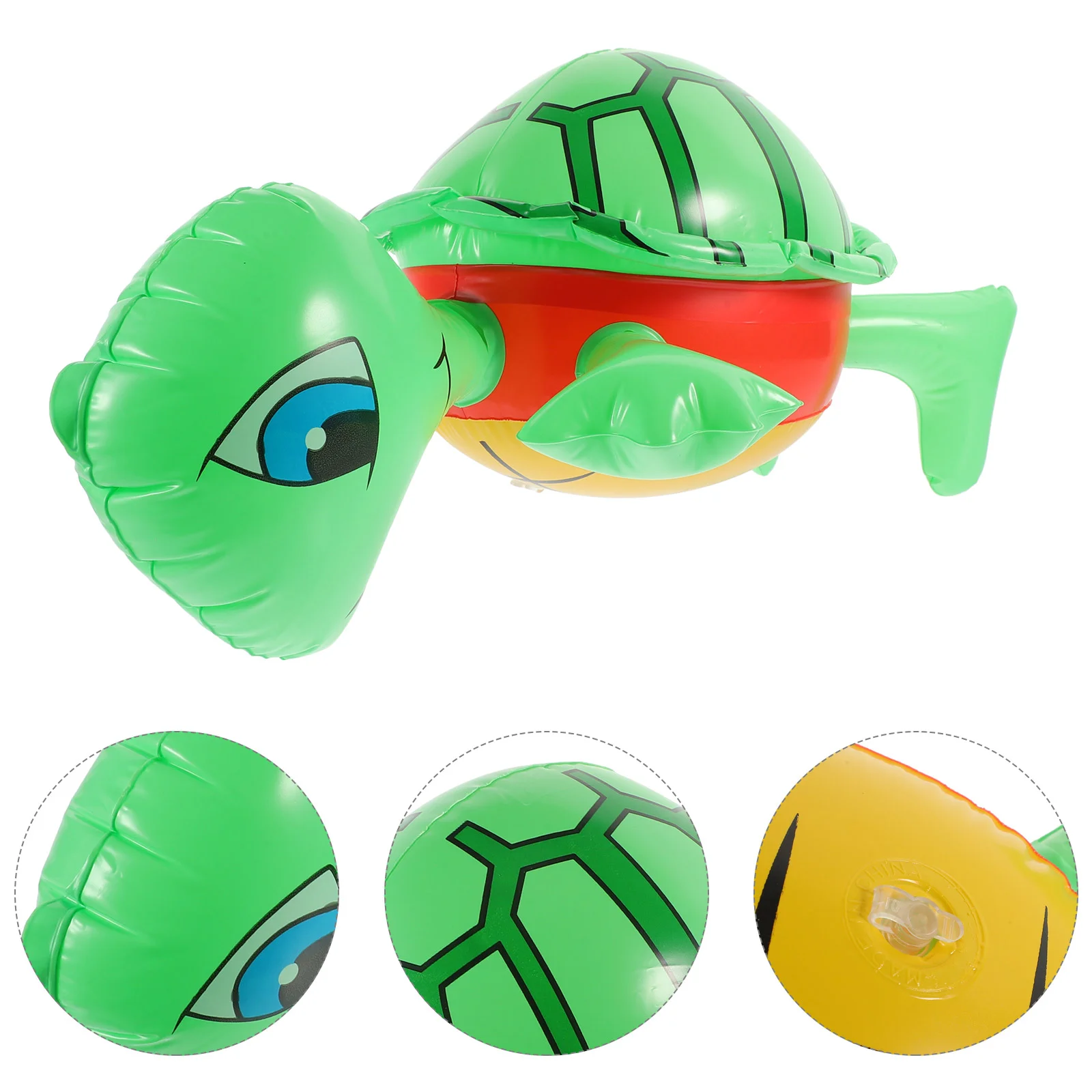 Globos inflables de tortuga para Halloween, accesorios de fiesta de Pvc, 400x2800x005cm