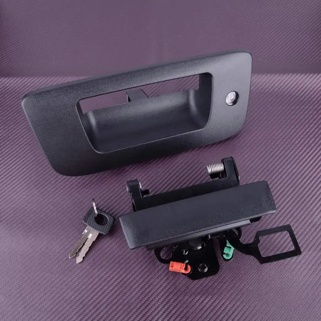 

Tailgate Handle & Bezel Lock Latch Kits Fit for Chevrolet Silverado GMC Sierra 1500 2500HD 3500HD 2014-2011 2010 2009 2008 New