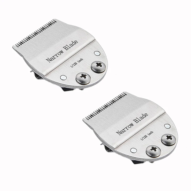 

2 упаковки узких сменных профессиональных лезвий, совместимых с триммером Oster Finisher 59 и триммером Oster T-Finisher, 2 шт.