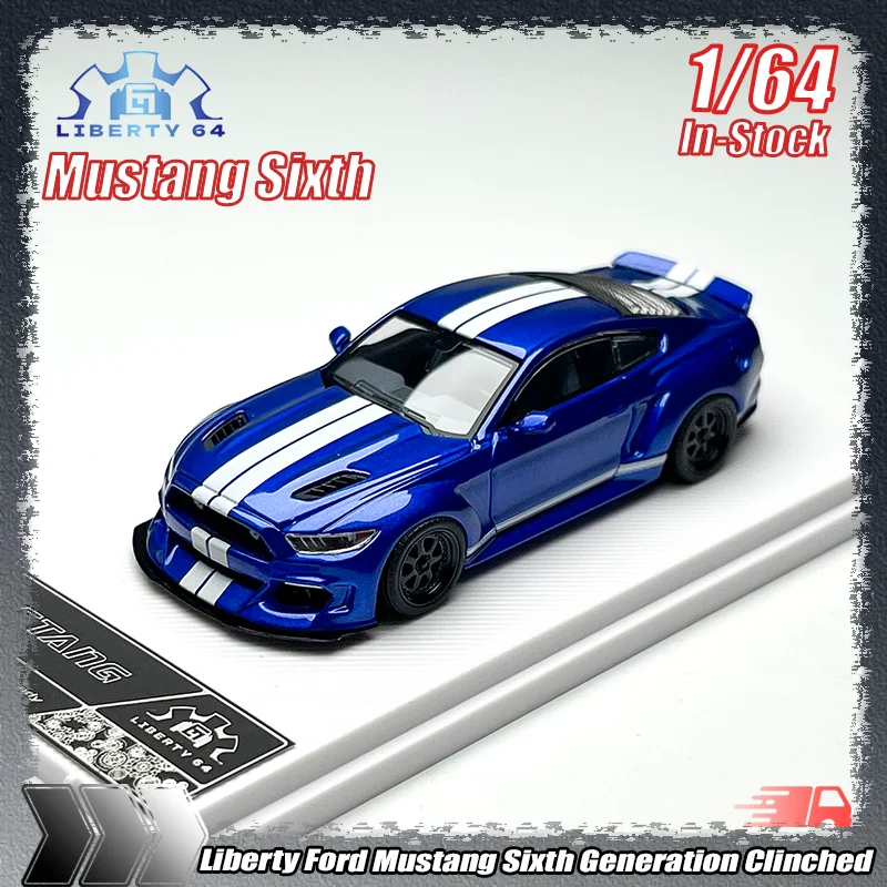 

Liberty 1:64 Ford Mustang Sixth Generation Clinched Widebody Modification Simulated Alloy Miniature Die-Cast Car Model Toy Gifts