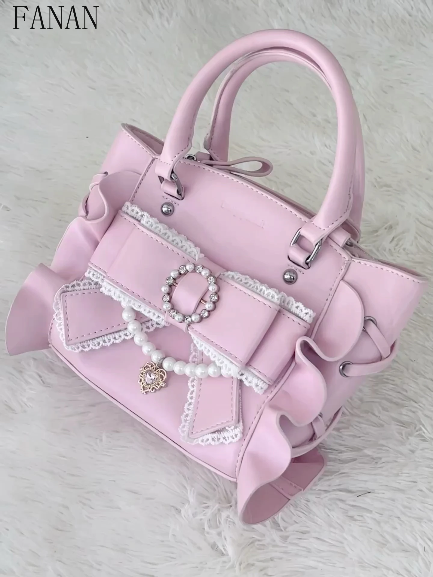 

Осенне-зимние сумки с ручками сверху, оригинальная повседневная сумка в стиле Лолиты для девочек, милые и милые сумки 2025 года, новые женские сумки Kawaii