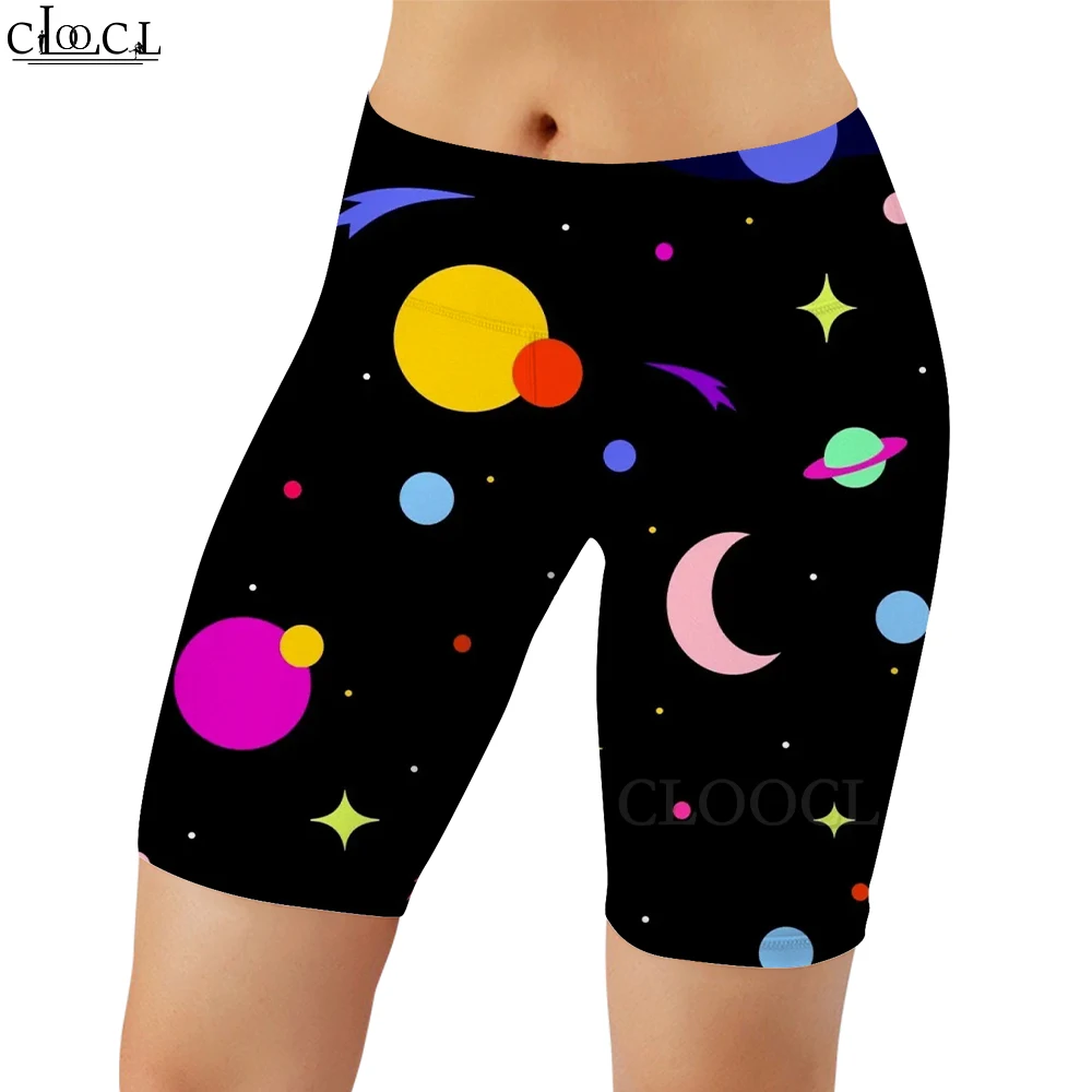 

CLOOCL Fashion Workout Women Legging Moon Sun Planet In Starry Sky Print Casual Women Sexy Gym Sweatpants for Female