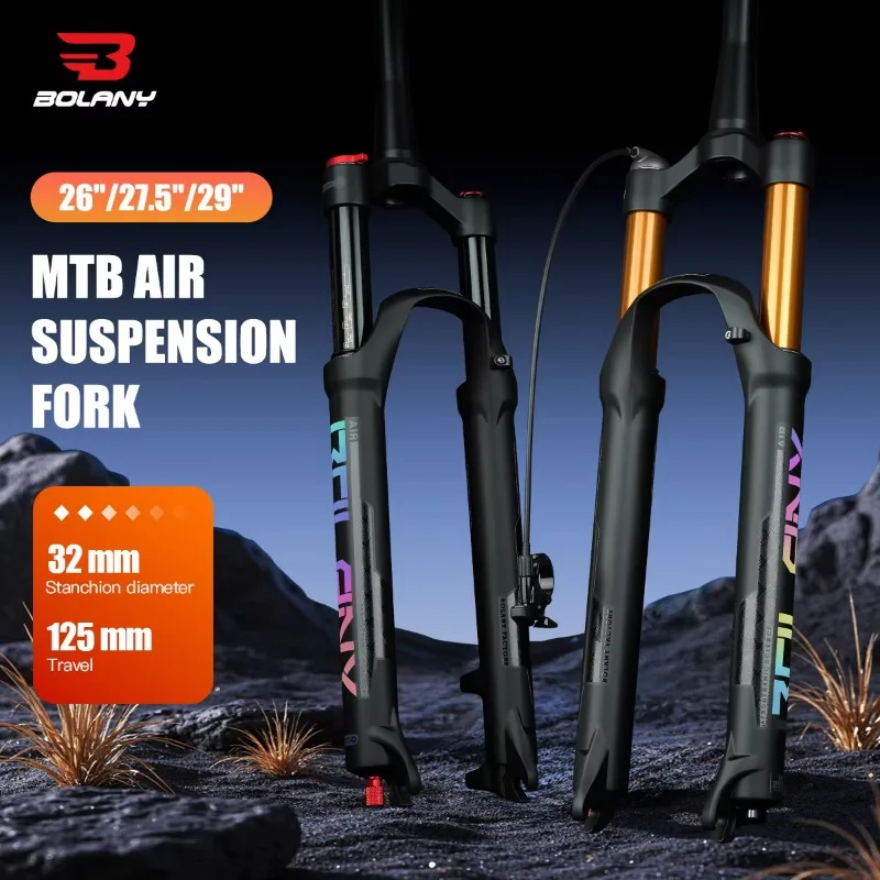 BOLANY MTB Air Suspension Fork 26/27.5/29