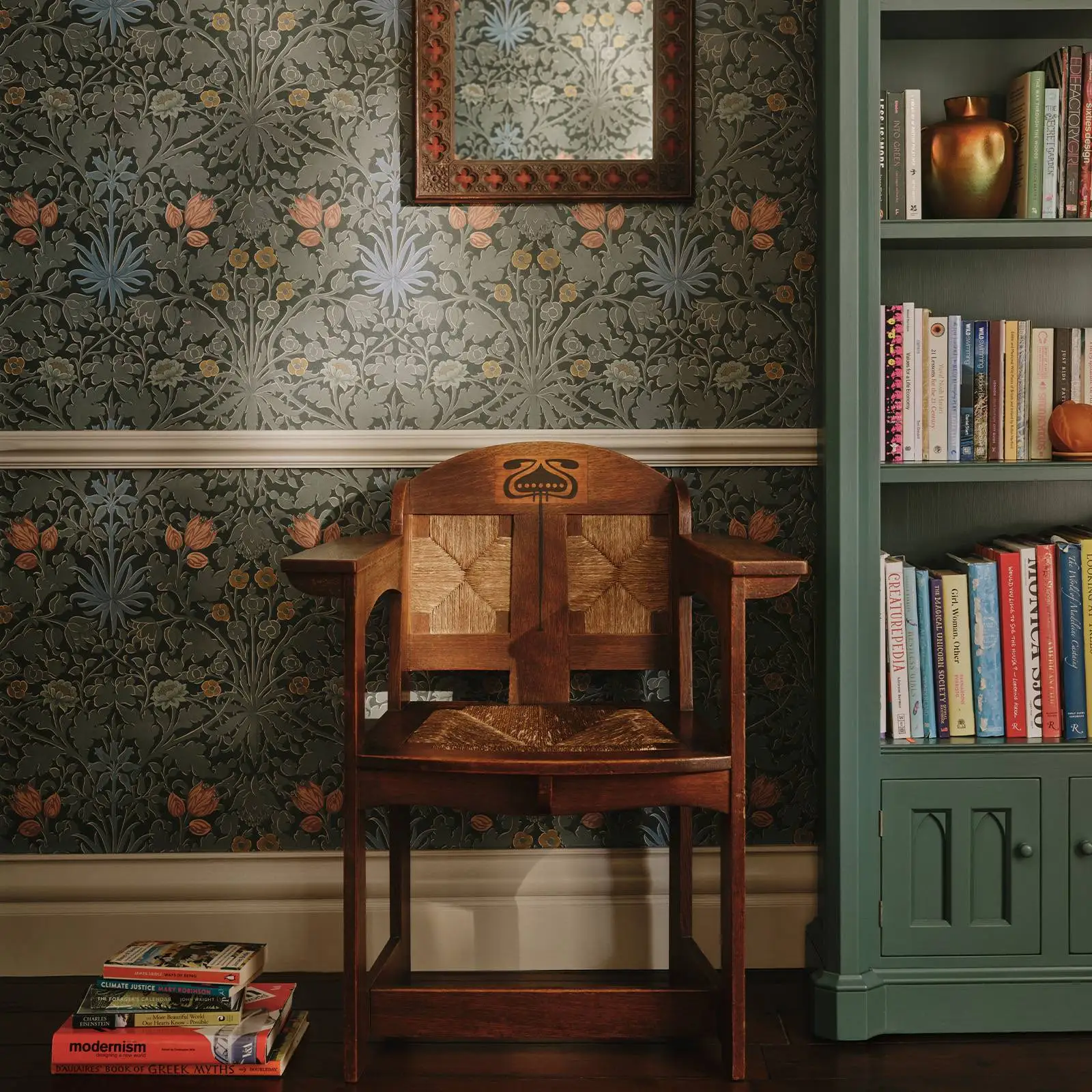 Customized mural, European style countryside flower leaf wallpaper, full house covering, wall decoration wallpaper, wall cloth