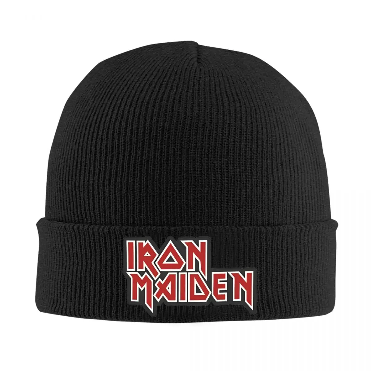 Iron Maidens Band Beanie Hats Trendy Caps Unisex Adult Gym Skullies Beanies Spring Printed Thermal Elastic Beanie Hats