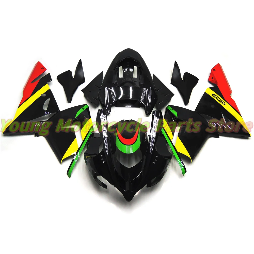 Motorcycle Fairing Exterior Accessories Suits For Kawasaki ZX-10R 2004 2005 3D Printed Racetrack Shell ZX10R Bodywork Set