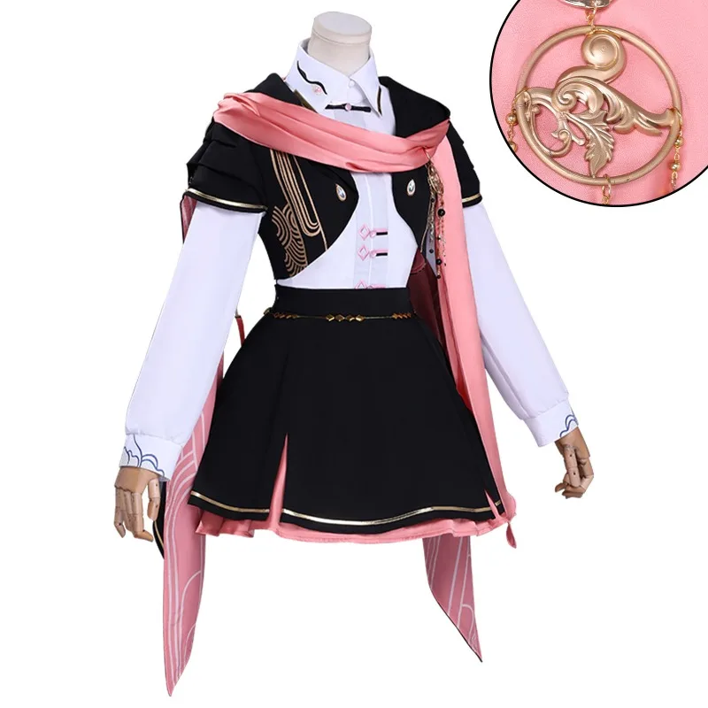 Game Tears of Themis Heroine Cosplay Costume Miss Lawyer Uniform Props Suit for Women Halloween Anime Carnival Party Roleplay