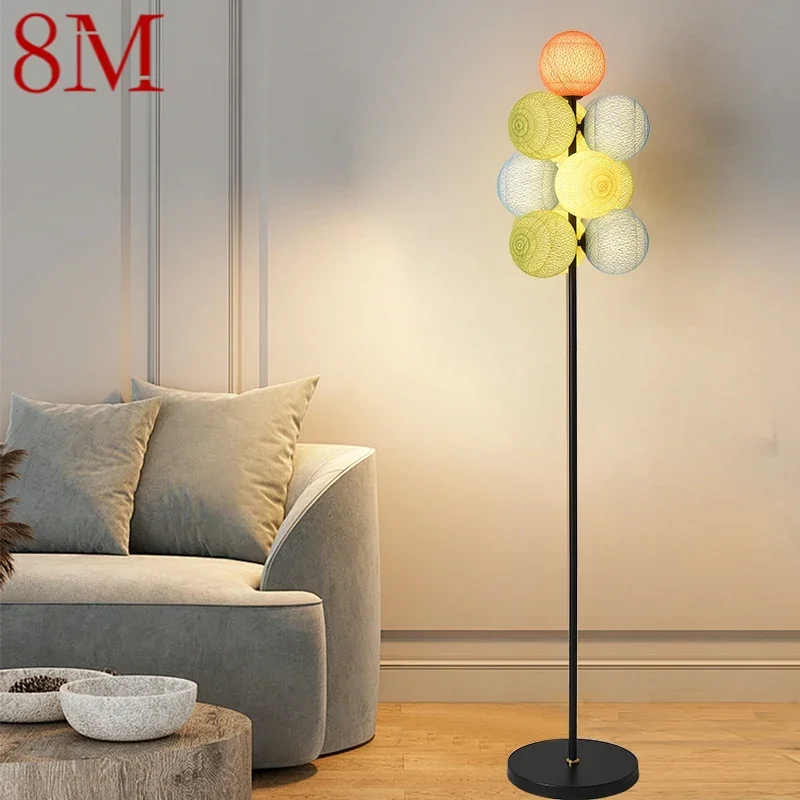 8M Contemporary Floor Lamp Luxury Creativity Living Room Bedroom Children's room Study Villa Hotel Decoration Standing Light