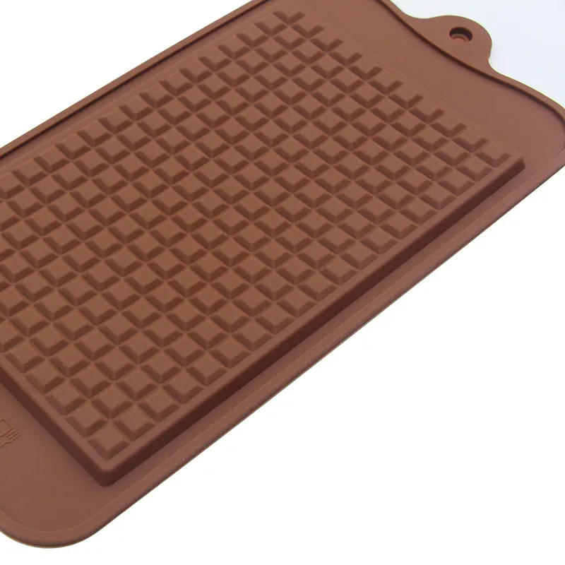 Lattice Shape Chocolate Candy Mold Handmade Waffle Silicone Mould Baking Tool