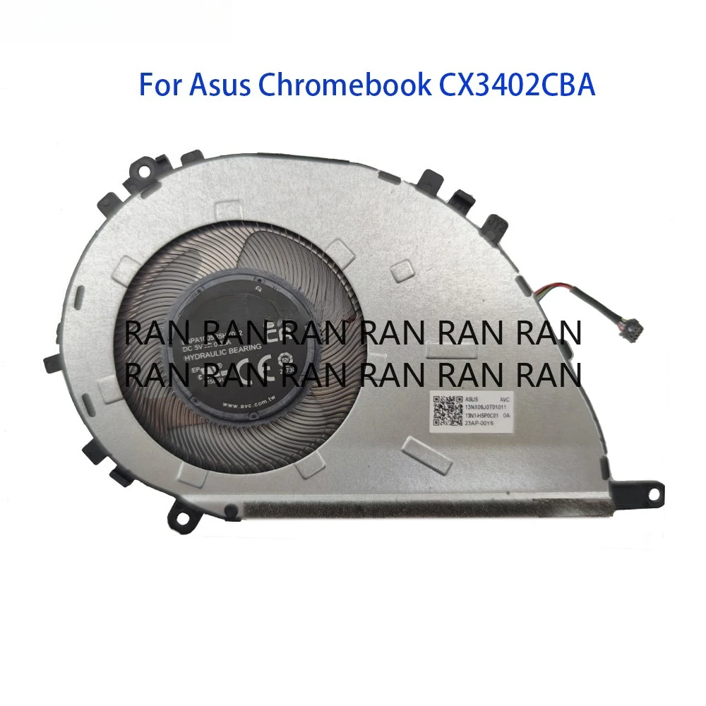 

Кулер для ноутбука, вентилятор процессора для Asus Chromebook Plus CX34 CX3402CBA, охлаждающие вентиляторы для ноутбука BAPA1005R5HY012 13NX06J0T01011 13N1-HSP0C01