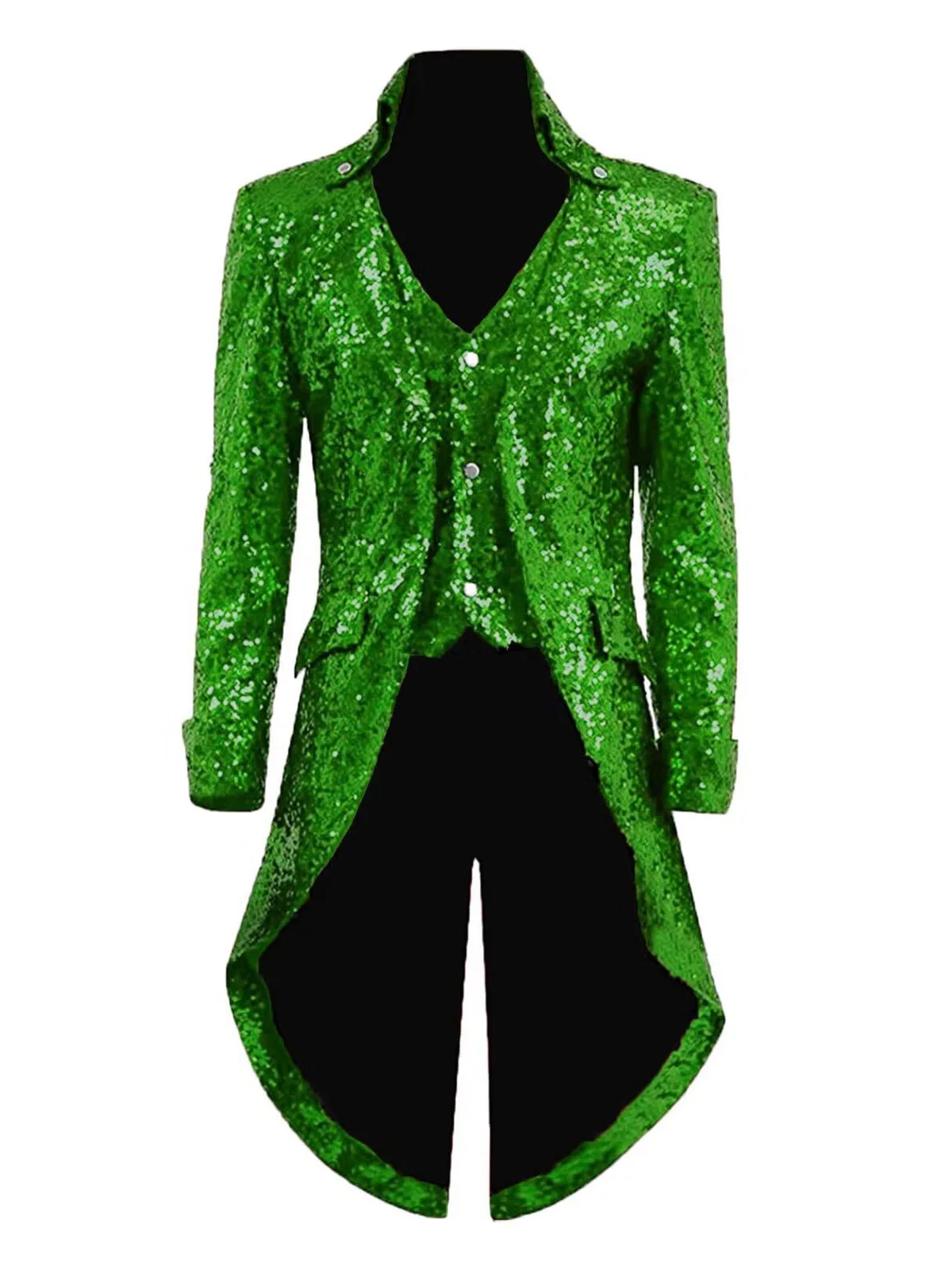 

Delicate Sequined tailcoat,Temperament slim-fit evening wedding dress host men's coat Performance outfit Wedding Party Dress