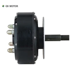 Motor de cubo de coche eléctrico QS205, 2000W, V2, BLDC, sin escobillas, para triciclo