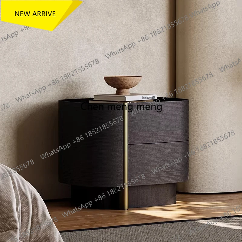 Minimalist bedside table Bedroom premium, bedside, modern, storage, retro cabinet