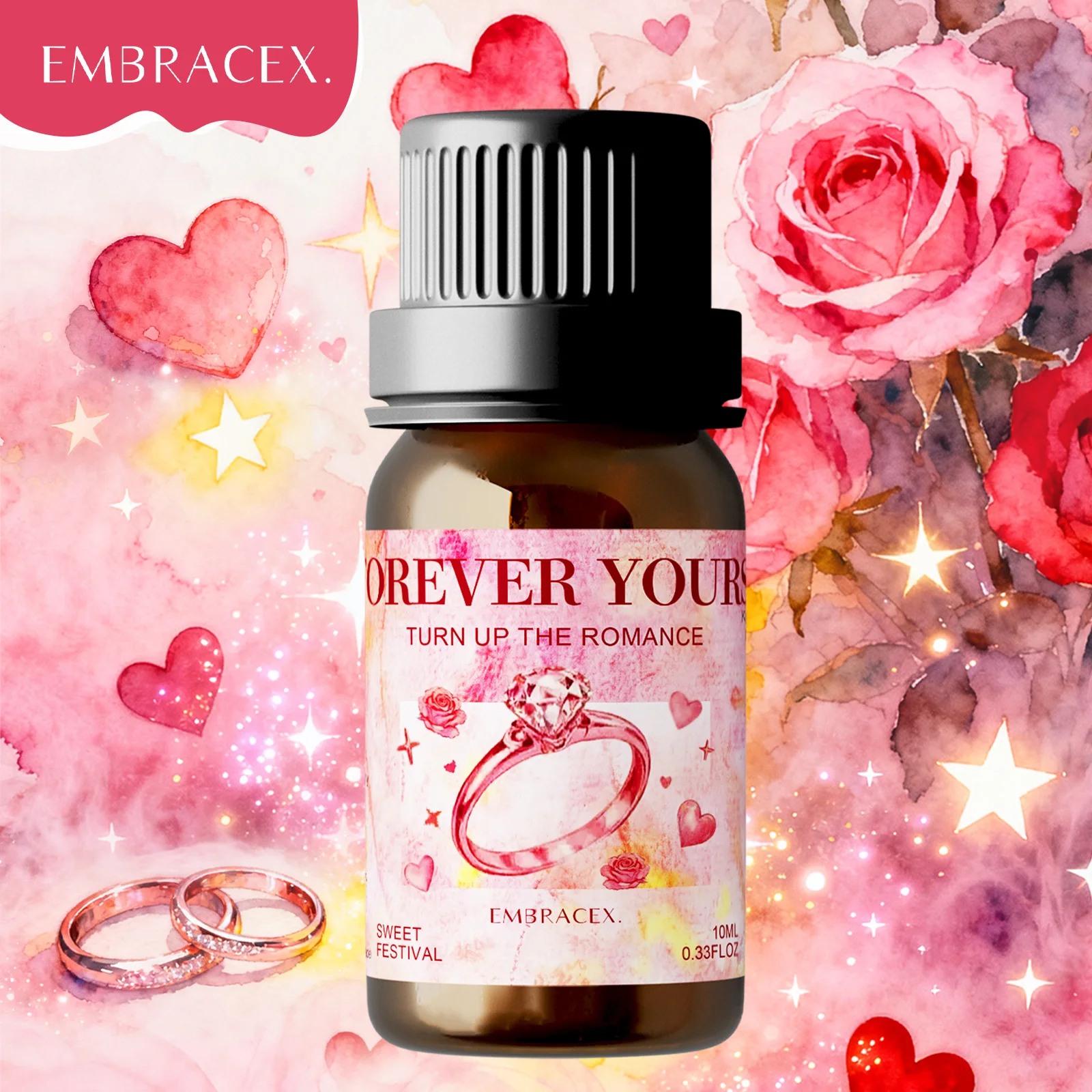 10ml Forever Yours Fragrance Oils Long Lasting Romantic For Diffuser Humidifier Valentine's Day Gift For Lover