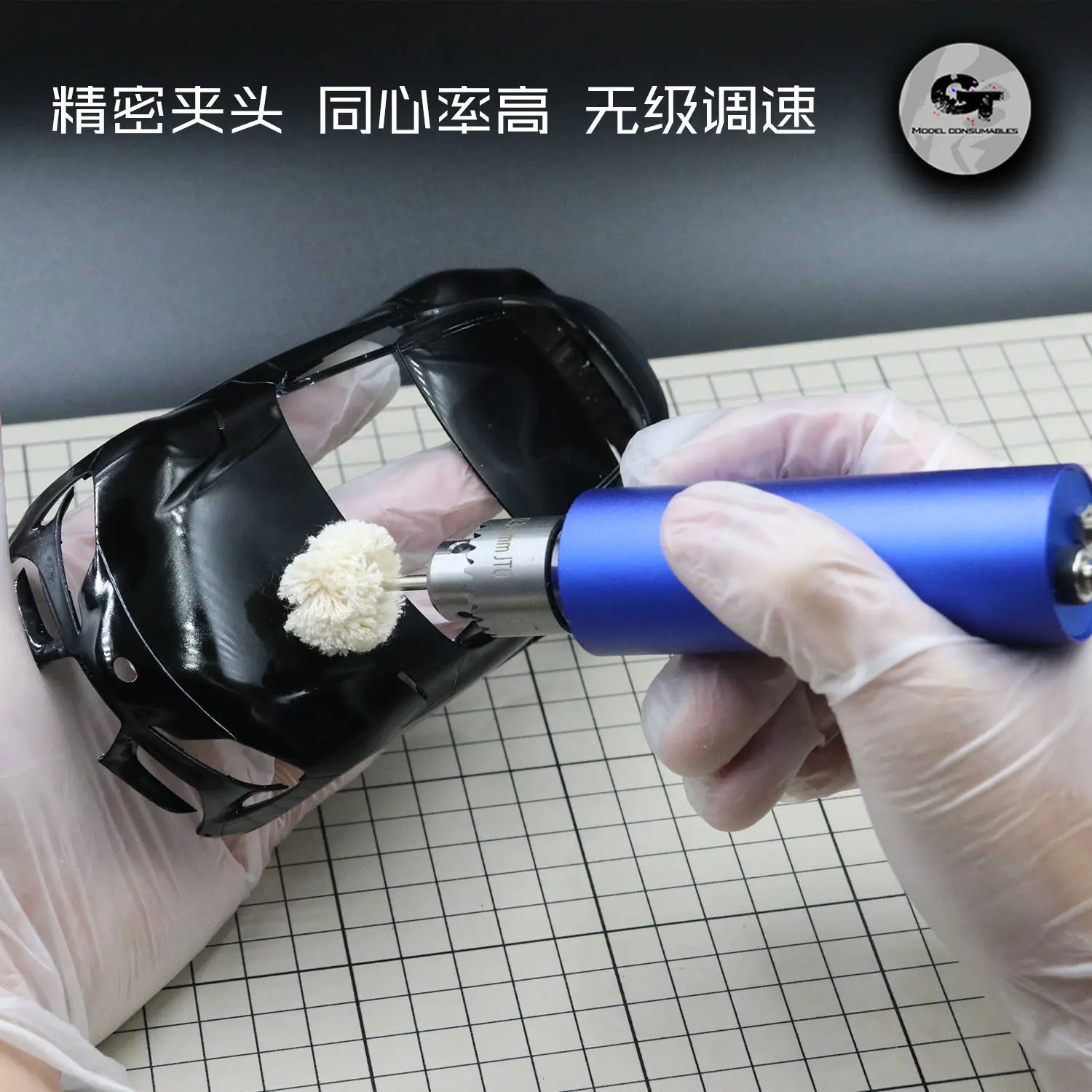 Polishing Electric Grinder GT Model Precision Chuck Drilling Point Drill Light Oil Mirror Mini