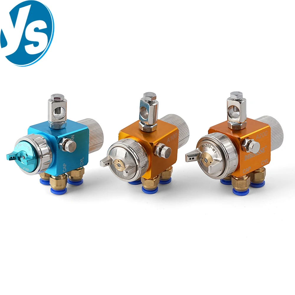 Mini Pneumatic Automatic Spray Gun A-100 A-101 A-200 High Efficiency Painting Pistol Wave Soldering Blister Machine Spray
