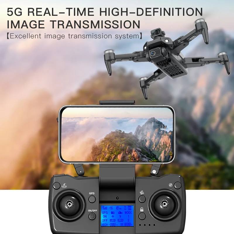 New L900 Pro MAX GPS Drone 4K Professional HD Dual Camera 5G Wifi Obstacle Avoidance Brushless Foldable Quadcopter RC Drones