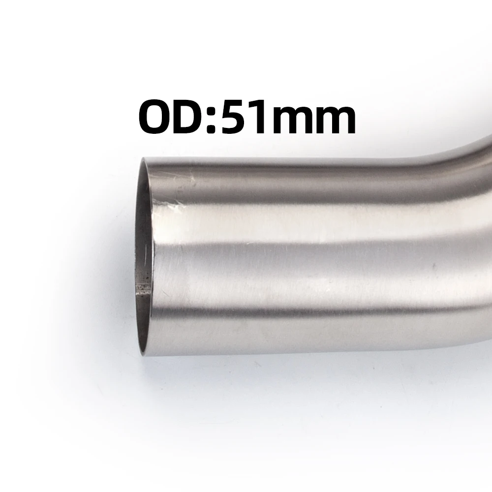 51MM Motorcycle Exhaust Muffler Slip On Line For Kawasaki ZX25R ZX25RR ZX4R ZX4RR 2020-2026 Sport Bike