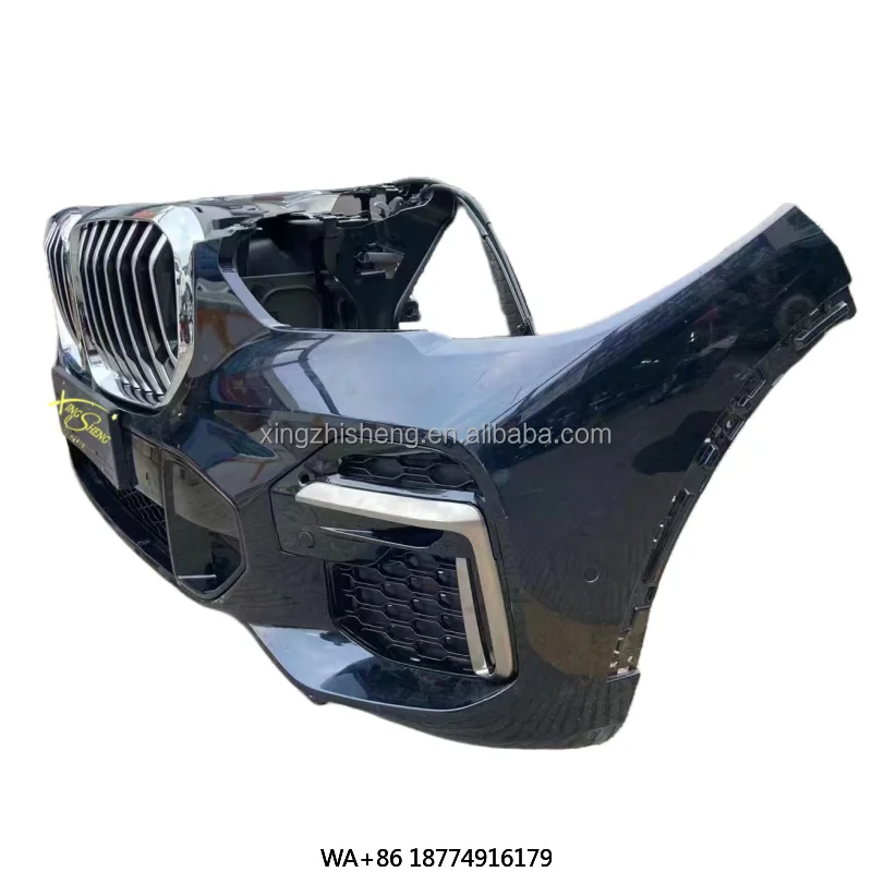 

2022-2025 для X5 Комплект кузова переднего бампера Новый для сборки G18 с решеткой и крышкой капота X5 M Бампер для автомобиля G18