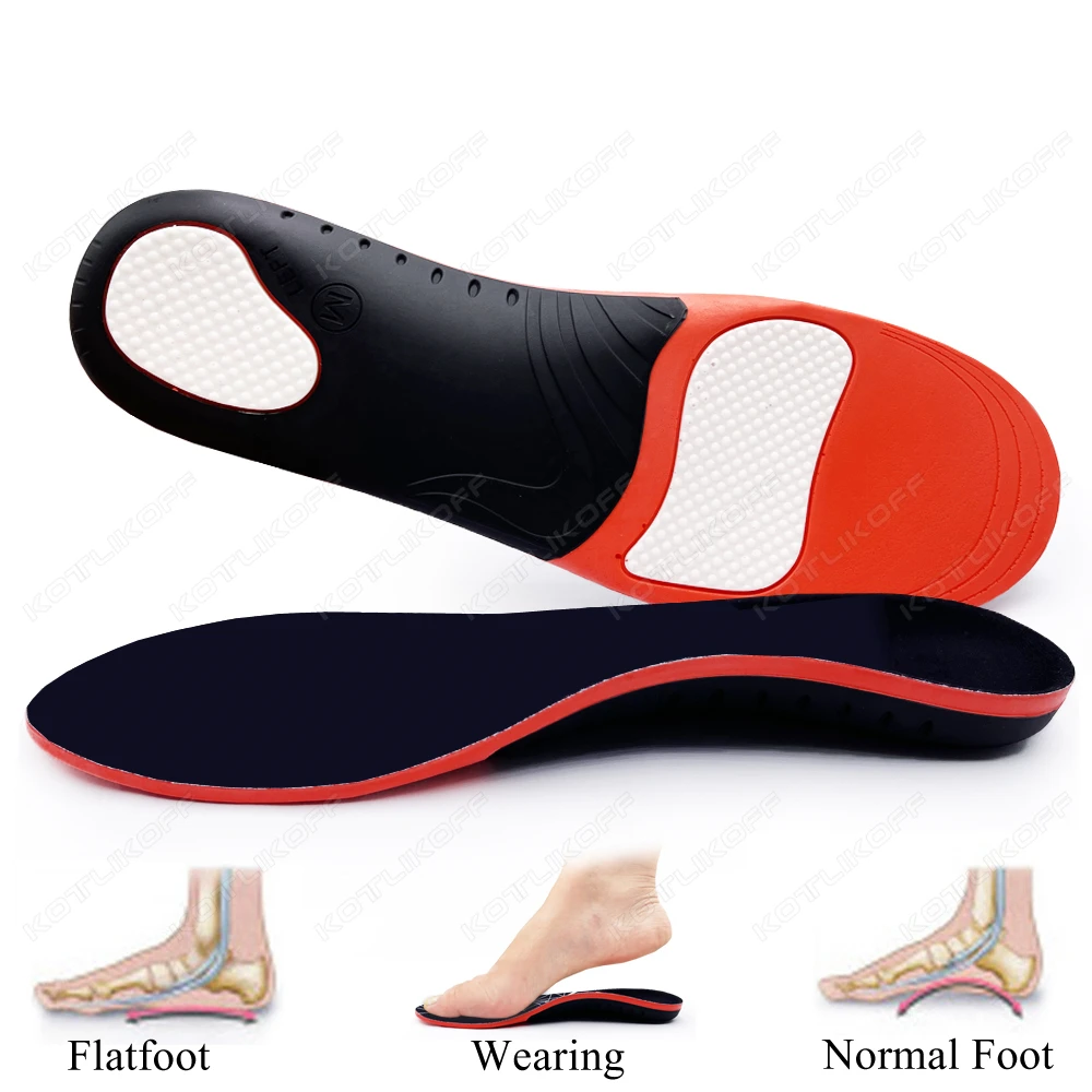 Plantillas de soporte de arco alto, absorción de impacto resistente, corrección de pie plano, uso todo el día, plantillas ortopédicas para piernas X/O