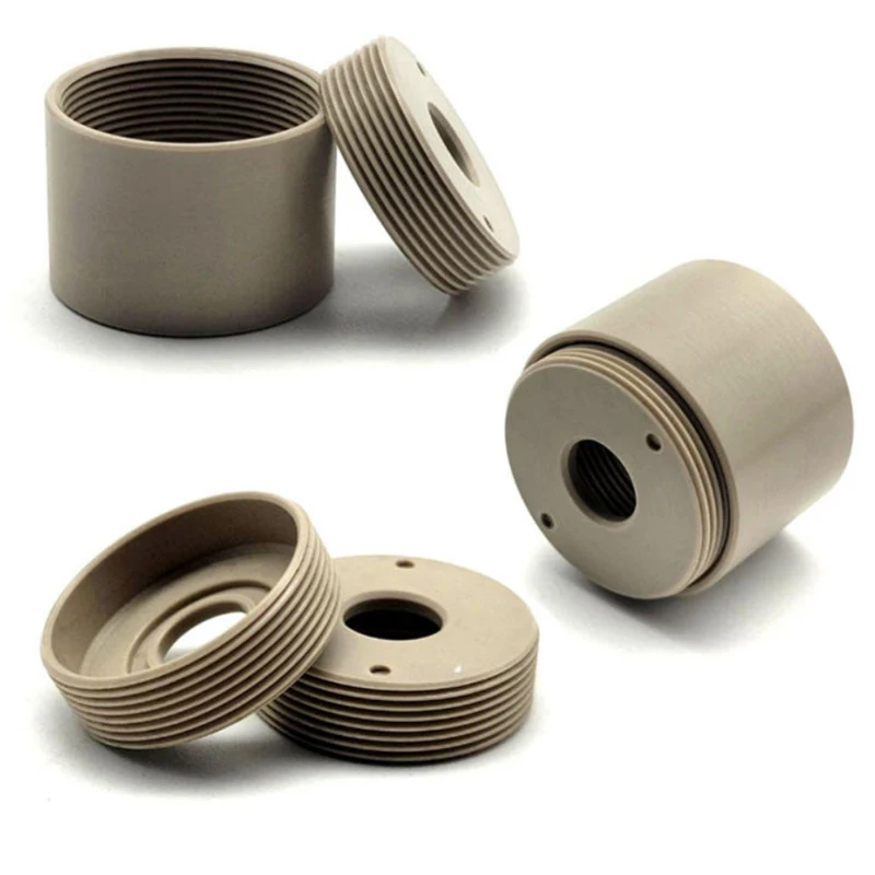 Acessórios de tubo cruzado de aço inoxidável personalizados usinagem CNC alumínio anodizado peças de metal de alta precisão CNC