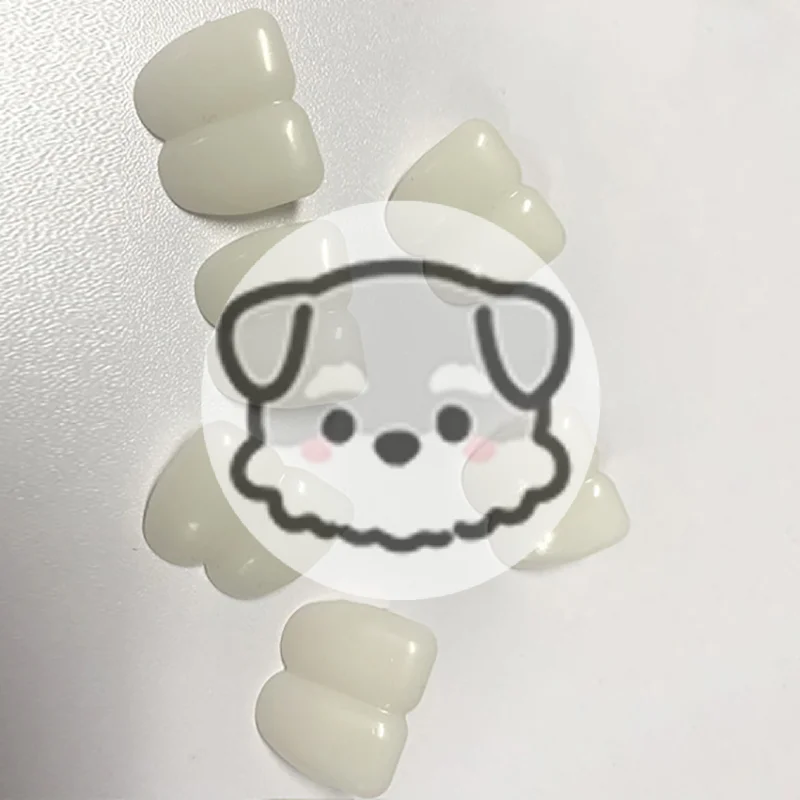 

Инновационные и практичные съемные зубные протезы для косплея кролика, милые и забавные зубы для праздничного костюма на Хэллоуин, декоративные элементы для вечеринок.