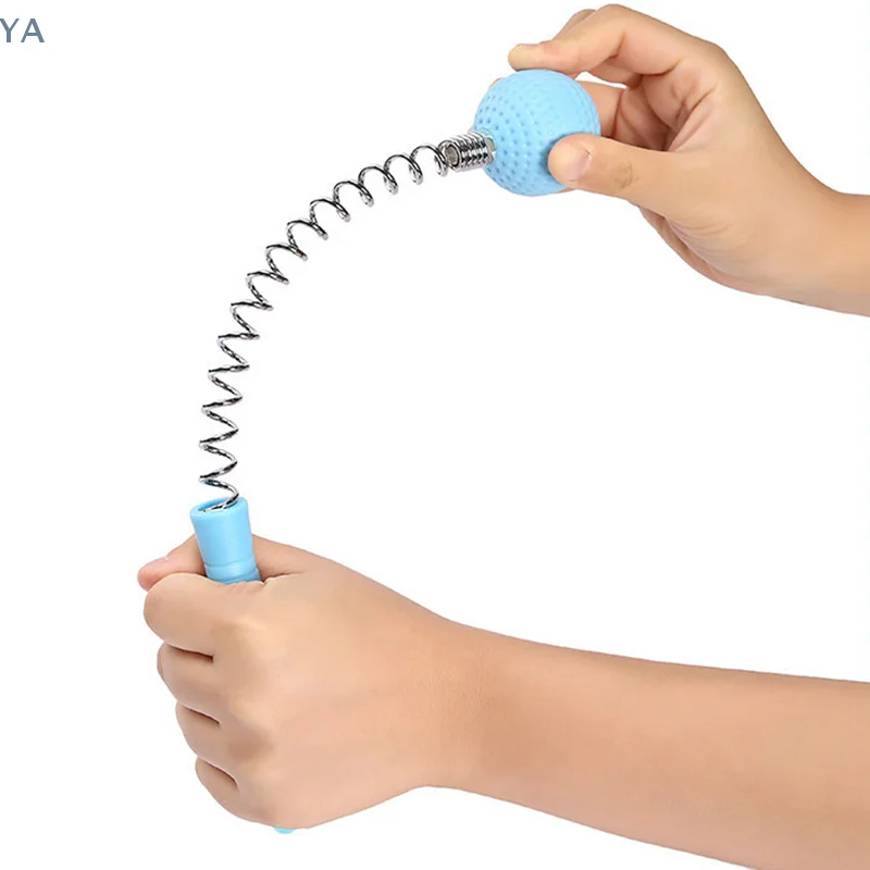 [Y]Manual Massage Hammer Stick Ball Body Massager Spring Elastic Knock Shoulder Arm Leg Hip Waist Whole Massage Tool