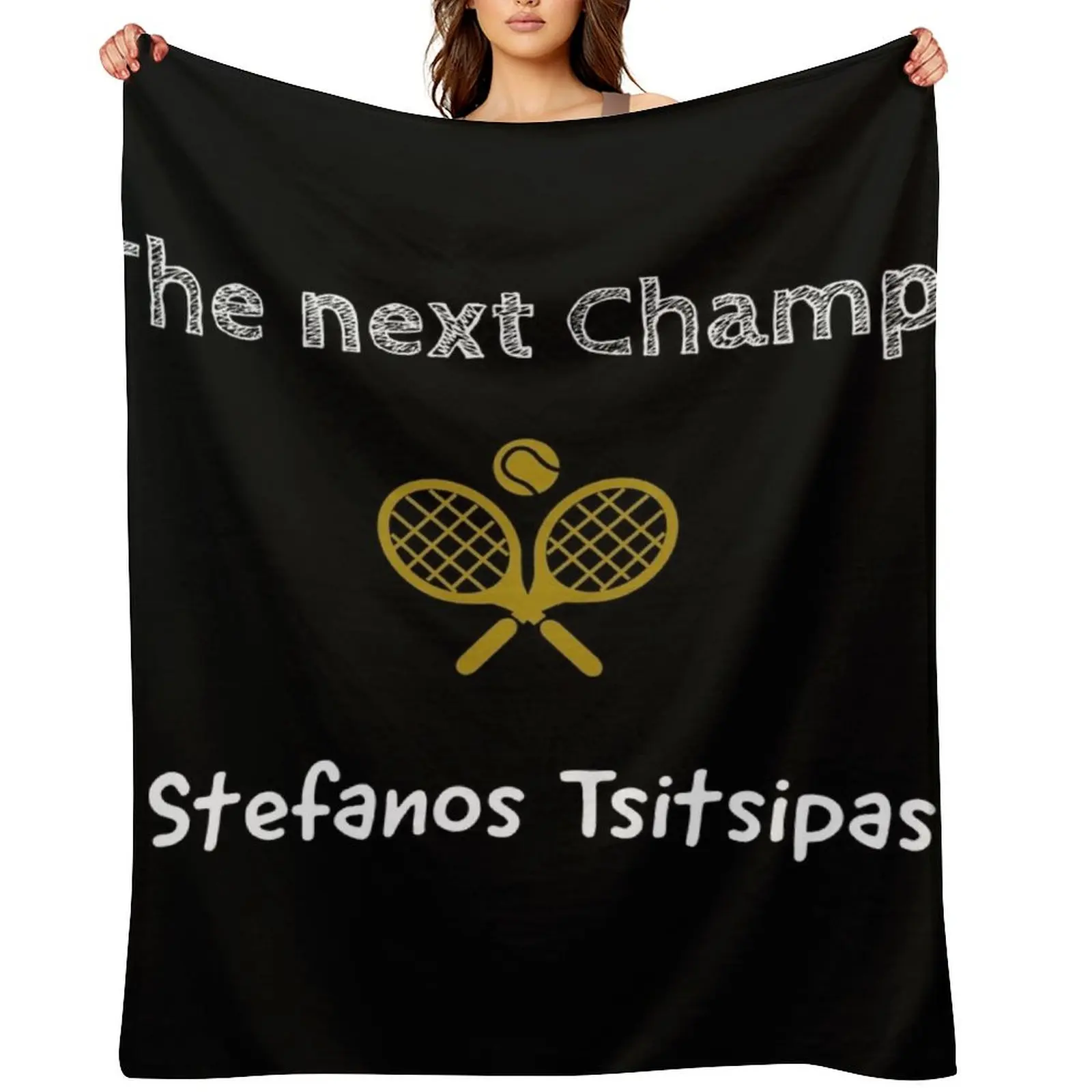 

Stefanos Tsitsipas, the next champ Throw Blanket christmas gifts Plaid anime Extra Large Throw Blankets