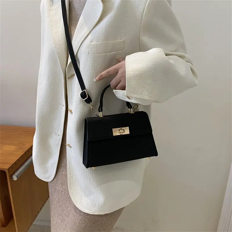 Trendy Women's Bags 2024 New Fashionable High-Quality Handbag Kelly Bag Internet Celebrity Shoulder Crossbody Bag