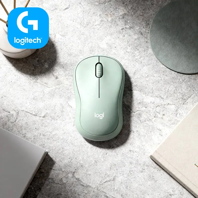 Logitech M221 Ergonomic Silent Mouse - 1000 DPI Precision Sensor 2.4GHz Link Stable Signal Great for Office Home Library Areas