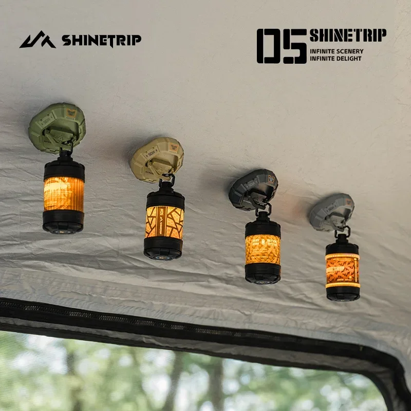 

ShineTrip Camping Tent Strong Magnetic Hook Portable Multipurpose Outdoor lamp Hanging Buckle Outdoor Canopy Clip Lock Buckle