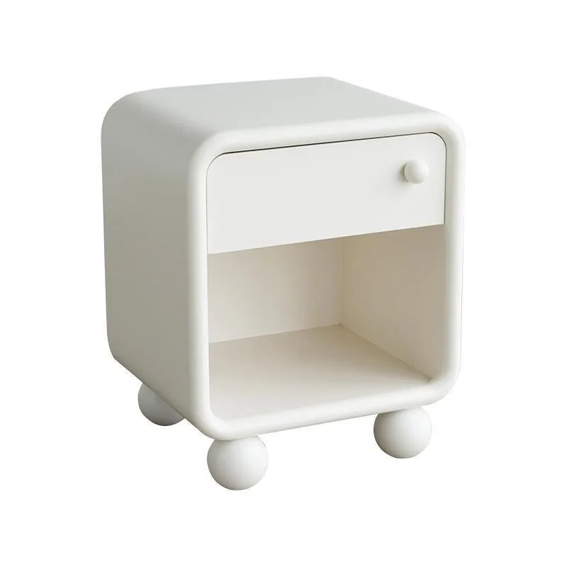 dopamine simple green bedside table, household small apartment bedside table, bedroom storage small cabinet