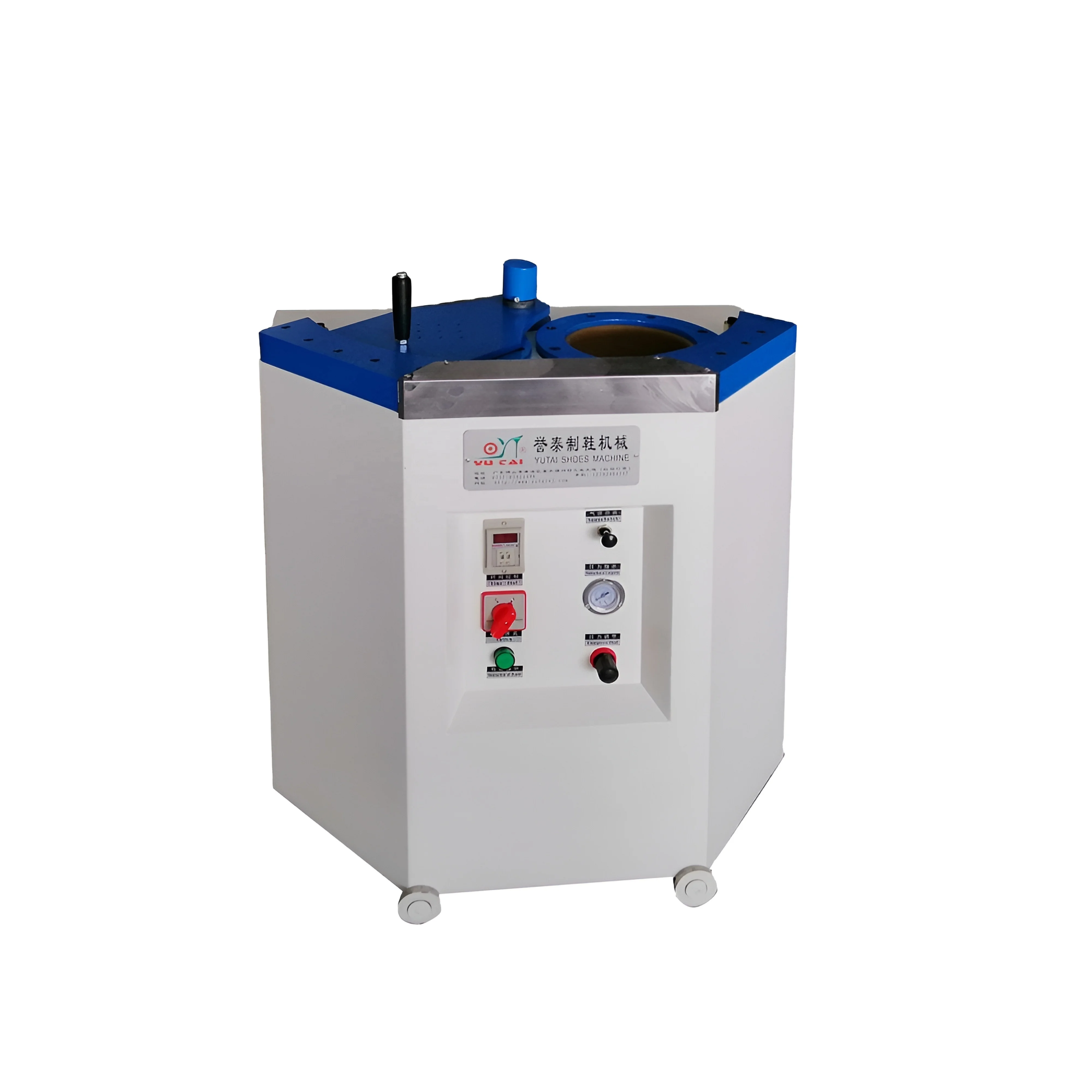 

YT-2006 Barrel Type Air Bag Sole Press Machine Footwear Pressing Machine Sole Attaching Machine