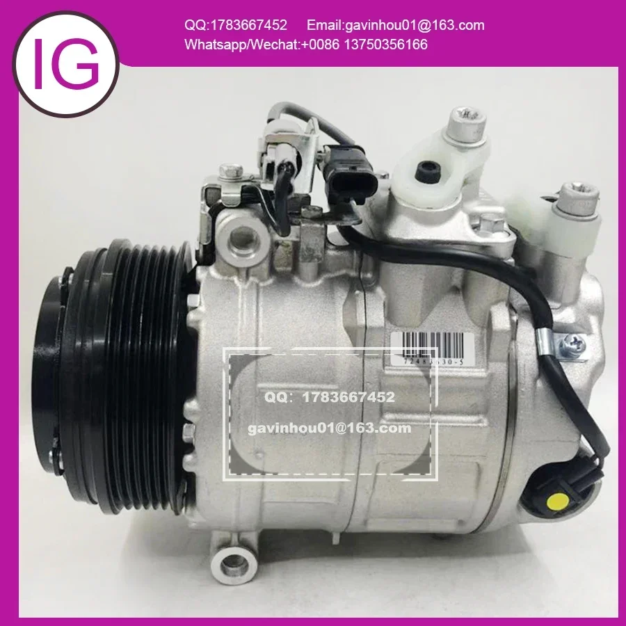 New Auto AC A/C Compressor For Mercedes-Benz C250 6PK 112MM Mercedes Benz Car Compressor Parts