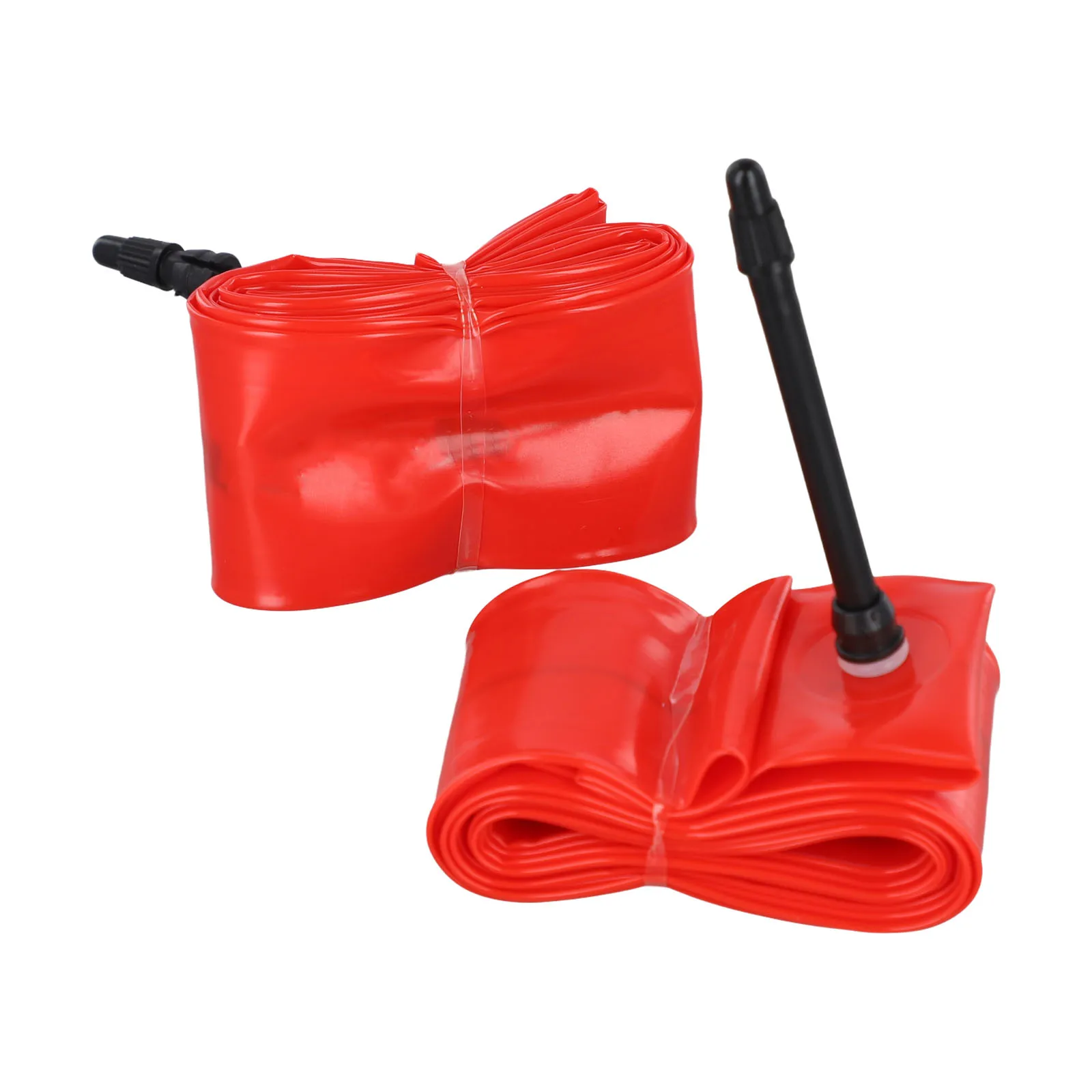 Ultralight Two Pack of For TPU Bike Inner Tubes with Secure Nozzle Connections Compatible with For Presta Valves