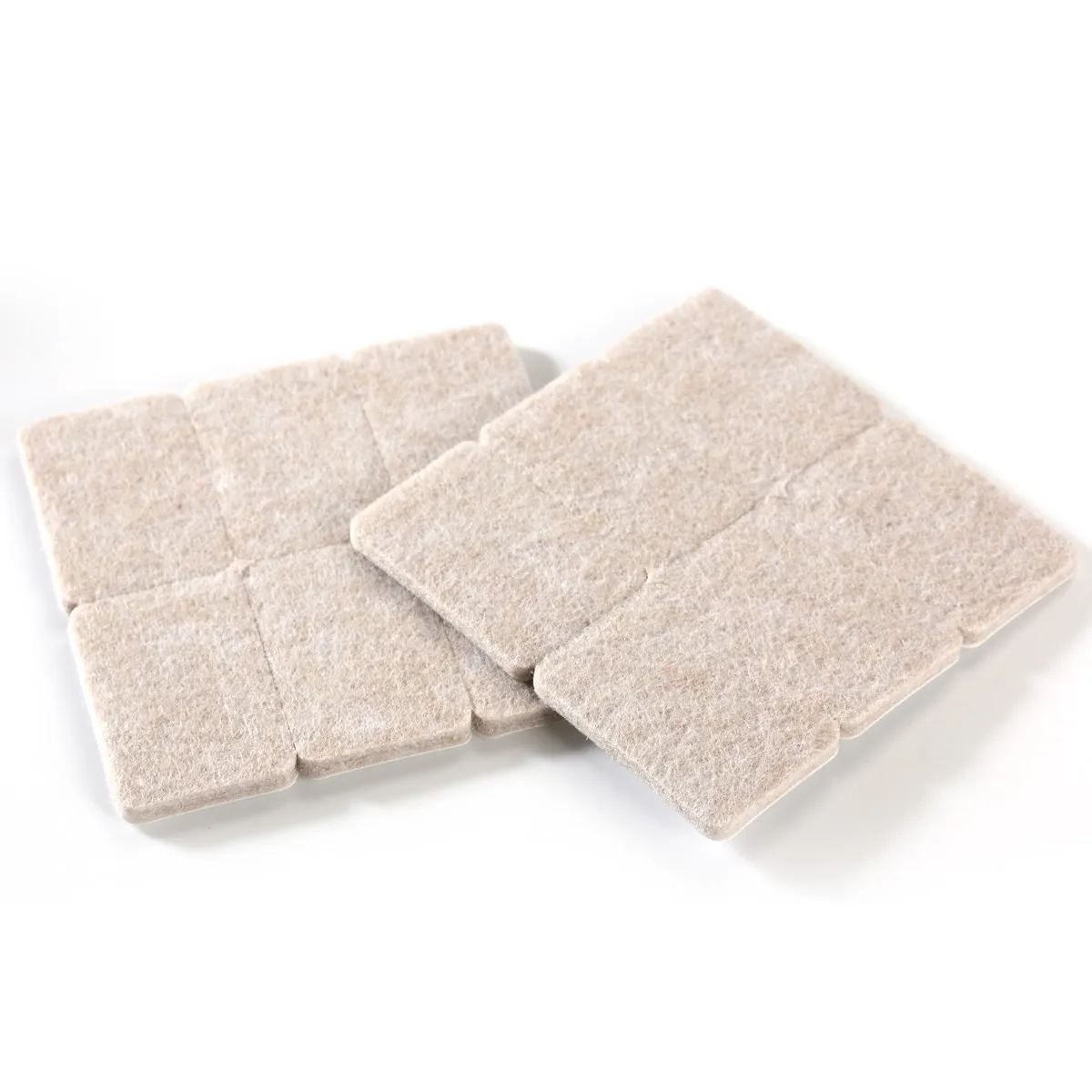 12Pcs Heavy Duty Felt Pads Table Chair Floor Protector 4x2.8cm Scratch Proof Floor Protector Pads for Furniture Hardwood Ceramic