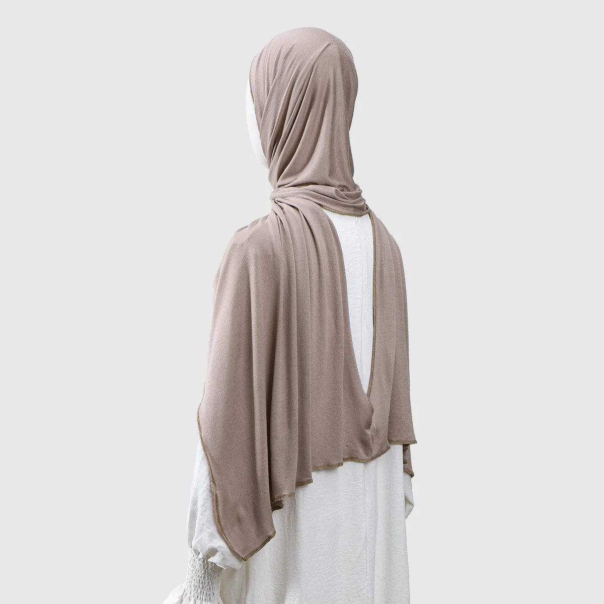 

New Hot-selling Brim Sunscreen, Convenient Mercerized Cotton Quick-drying, Breathable Elastic Headscarf, Women's New Headscarf