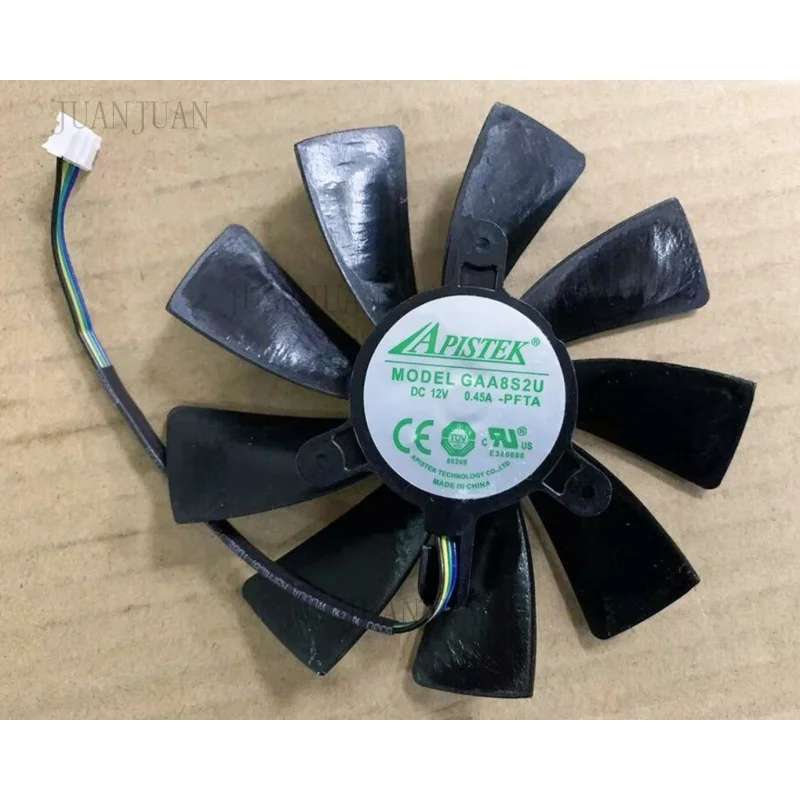 A+ FOR GAA8S2U GPU FAN DC12V 0.45A -PFTA 100mm 4-pins