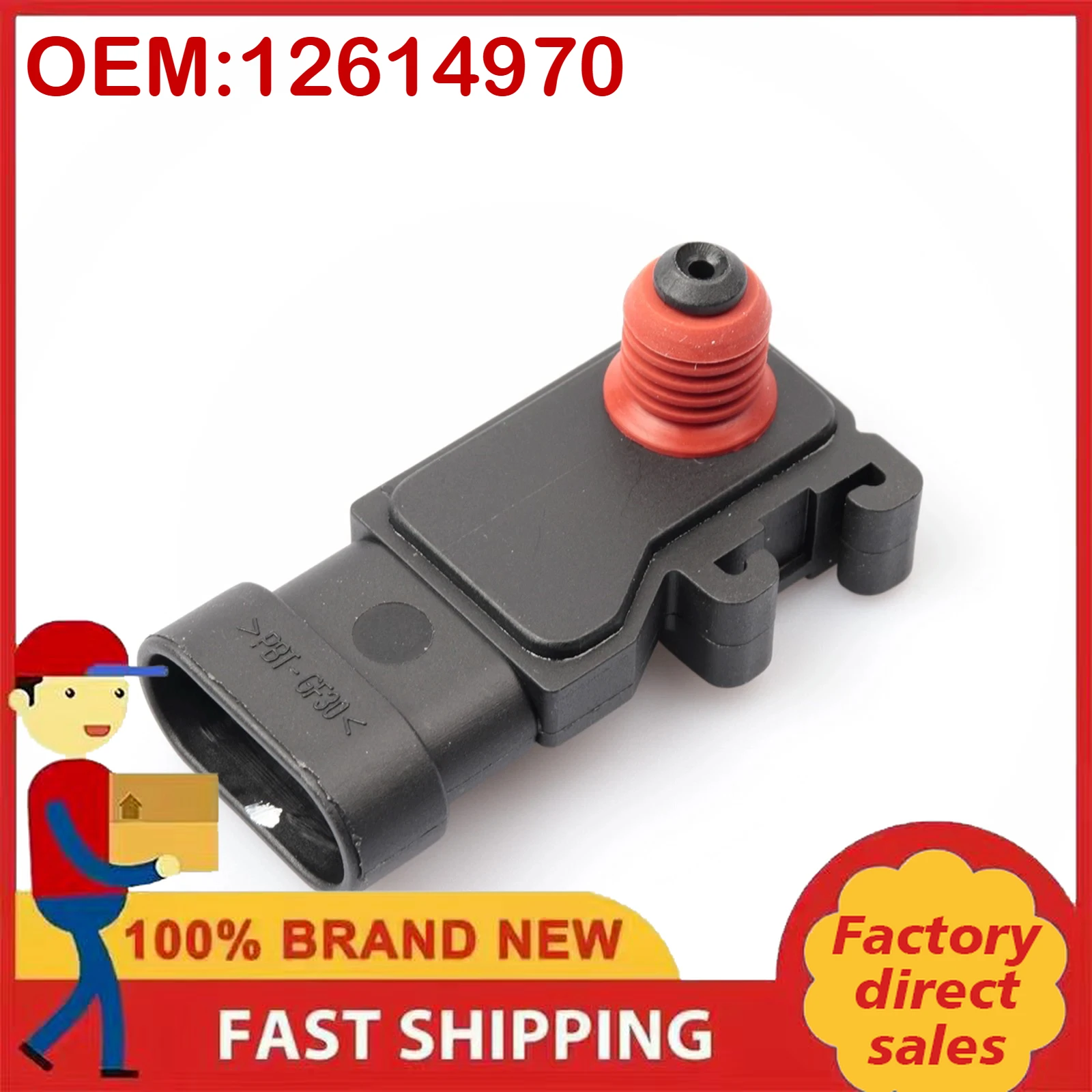 

Новый датчик давления в коллекторе MAP 12614970, совместимый с Isuzu Amigo Hombre Rodeo Trooper Vehicross Ascender 2,2 л 3,2 л 4,2 л