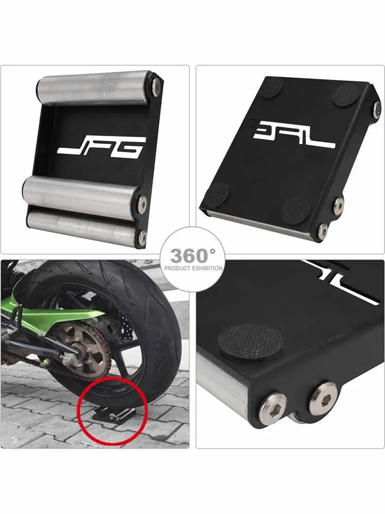 AliExpress NONE Motorcycle Tire Cleaning Tool Stands Support Wash Bracket Portable Chain Clean Roller Ramp Lift Street Bike Universal