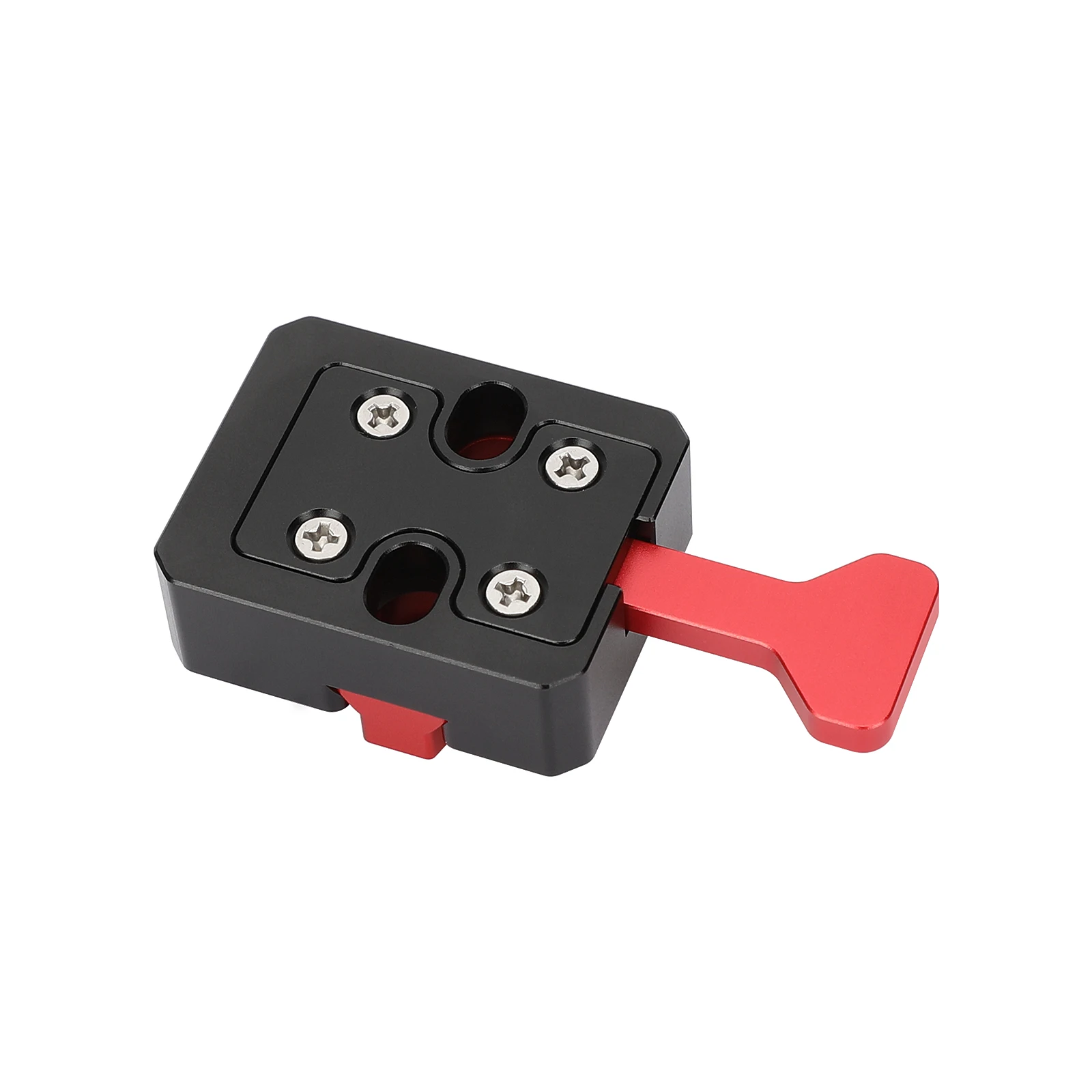 Kit perakitan v-lock CAMVATE dengan stasiun pangkalan dan pemasangan rilis cepat Wedge pada Rig untuk aksesori KIt Rig bahu Monitor