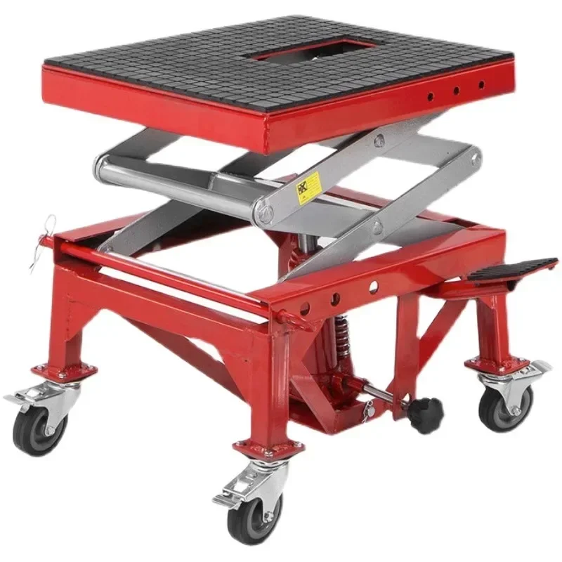 High Cross Country Motorcycle High Lift Platform Hydraulic Lifting and Stopping Jack Maintenance Support